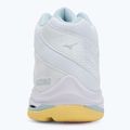 Dámske volejbalové topánky Mizuno Wave Voltage 2 Mid white/calypso coral/pale banana 6