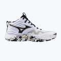 Volejbalové topánky Mizuno Wave Momentum Elite Mid white/black/ge gold 8