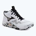 Volejbalové topánky Mizuno Wave Momentum Elite Mid white/black/ge gold