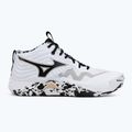 Volejbalové topánky Mizuno Wave Momentum Elite Mid white/black/ge gold 2