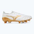 Futbalové kopačky Mizuno Morelia Neo IV Beta Elite Mix white/mp gold/cool gray 3c 2
