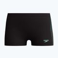 Detské plavecké boxerky Speedo Plastisol Placement Aquashort black/alfalfa green
