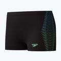 Detské plavecké boxerky Speedo Plastisol Placement Aquashort black/alfalfa green 3