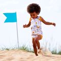 Detské jednodielne plavky Splash About Happy Nappy flowy meadow 8