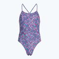 Detské jednodielne plavky Nike Hydrastrong Lace Up Back university blue