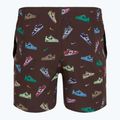 Pánske plavecké šortky Nike Multi Print 5" Volley baroque brown 6