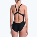 Dámske jednodielne plavky Nike Logo Tape Fastback black 3