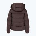 Dámska zimná bunda Pitbull Amalia Padded Hooded dark chocolate 6