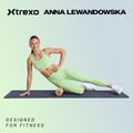 Masážna loptička XTREXO TRX-MSB008 8 cm čierna/limetková  2