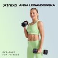 XTREXO Hex HXD200 20 kg pogumované činky 2