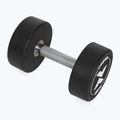 Gumová liatinová činka XTREXO Pro 16 kg black