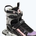 Detské kolieskové korčule nastaviteľné ATTABO Bladeroll black/violet 6