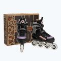 Detské kolieskové korčule nastaviteľné ATTABO Bladeroll black/violet 11
