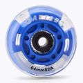 Kolieska LED HUMBAKA Flashing Wheels 64 mm 4 szt. biały