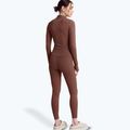 Dámske tričko longsleeve JOYINME Motion LS 1/4 Zip chestnut 3