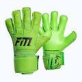 Detské brankárske rukavice Football Masters Invictus X Jr lime