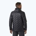 Pánska hybridná bunda Helly Hansen Lifaloft Hooded Insulator black matte 2