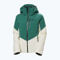 Dámska lyžiarska bunda Helly Hansen Alphelia emerald snow 10
