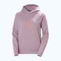 Dámska mikina Helly Hansen Core Graphic Hoodie purple clay 4