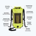 Záchranná bójka BuddySwim Backpack 28 l žltá 2