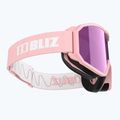 Lyžiarske okuliare Bliz Rave matt powder pink/brown pink multi 5