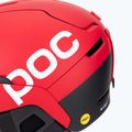 Lyžiarska prilba POC Obex BC MIPS prismane red matt 7