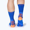 Ponožky X-Socks Run Perform Warm Crew twyce blue/orange 5