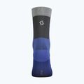 Ponožky SCOTT Block Stripe Crew dark blue/spray grey 2