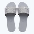 Dámske žabky Havaianas You Malta Metallic ice grey 11