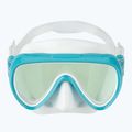 Dámska potápačská maska Cressi Honey 420 UV white/aquamarine/blue/orange 2