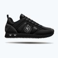 Topánky EA7 Emporio Armani Black & White Suede triple black micropunch 8