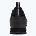 Topánky EA7 Emporio Armani Black & White Suede triple black micropunch 6