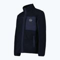 Pánska bunda CMP 35P3877 Teddy Highloft black/blue 3