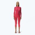 Dámska termoakčná mikina UYN Elevation Biomorph LS Turtle Neck pink yarrow 2