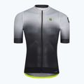 Pánsky cyklistický dres Alé Gradient čiernobiely L22144400