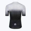 Pánsky cyklistický dres Alé Gradient čiernobiely L22144400 2