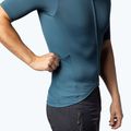 Pánsky cyklistický dres Alé Color Block Off Road leaf green 4