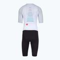 Dámska cyklistická kombinéza Castelli Free Sanremo 3 SS in white/black 2