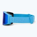 Lyžiarske okuliare Bliz G001S matte blue/brown/blue multi 4