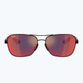 Slnečné okuliare Ray-Ban Rb8336M Scuderia matt black/dark grey mirror blue/red 2