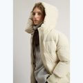Dámská bunda Woolrich Cloud Madison Coat mléčná smetana 4