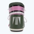 Dámske snehové topánky Moon Boot Icon Low Space Racing forest green/silver/pink 6