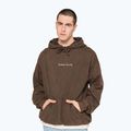 Pánska mikina Kaotiko Washed Vancouver Society brown