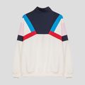 Pánska mikina Kaotiko Aleck navy / ivory / red 4