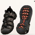 KEEN Targhee III pánske sandále sivé/čierne 10