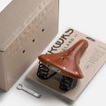 Cyklistické sedlo Brooks England Flyer Softened dark tan 8