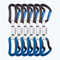 Lezecké expresky Ocun Raven QD Bio-Dyn-Ring 10 cm 6 ks blue