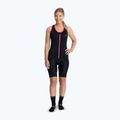 Dámsky cyklistický dres Rogelli Abbey Tank Top W black / pink 2