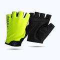 Detské cyklistické rukavice Rogelli Core Jr fluor yellow