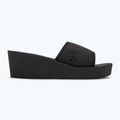Calvin Klein dámske žabky YW0YW01725 Beach Wedge Slide Canvas triple black 2